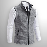 Harlain™ – Le gilet zippé alliant élégance et confort intemporel
