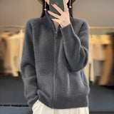 Vienne - Cardigan Zippé Sophistiqué