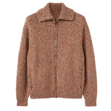 Cazel™ | BOMBER ZIPPÉ EN LAINE D'ALPAGA
